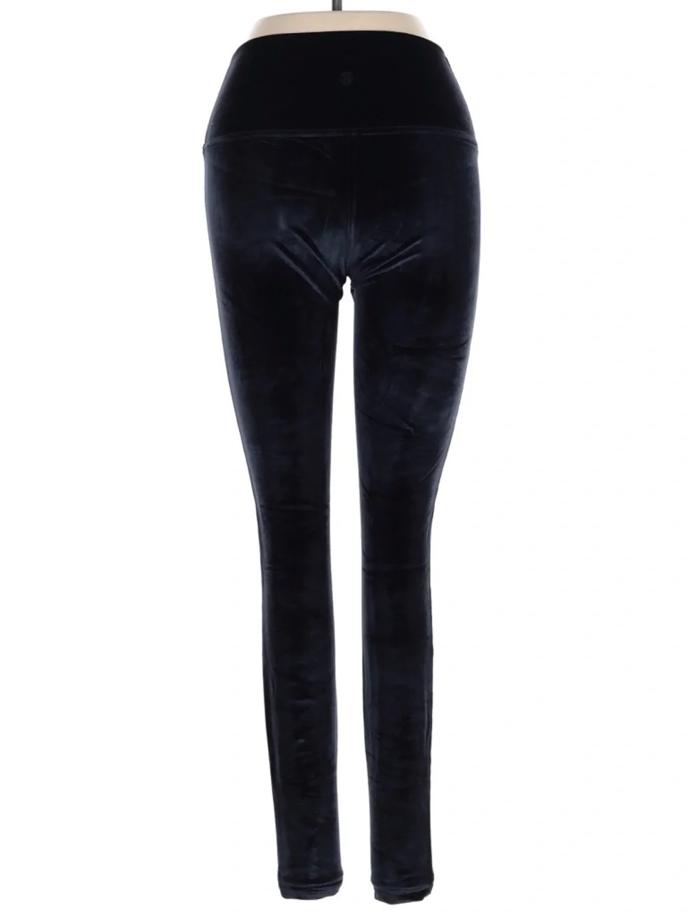 Lululemon Velvet Leggings Sz 4 Navy Blue High Waisted Luxe Clean Girl Aesthetic